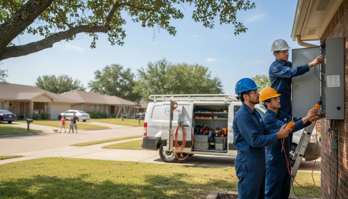 Certified electrician providing emergency electrical services in Steen, MN